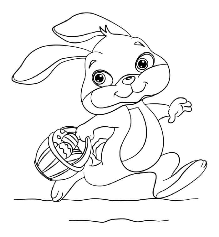 Osterhase Für Kinder Gratis ausmalbilder