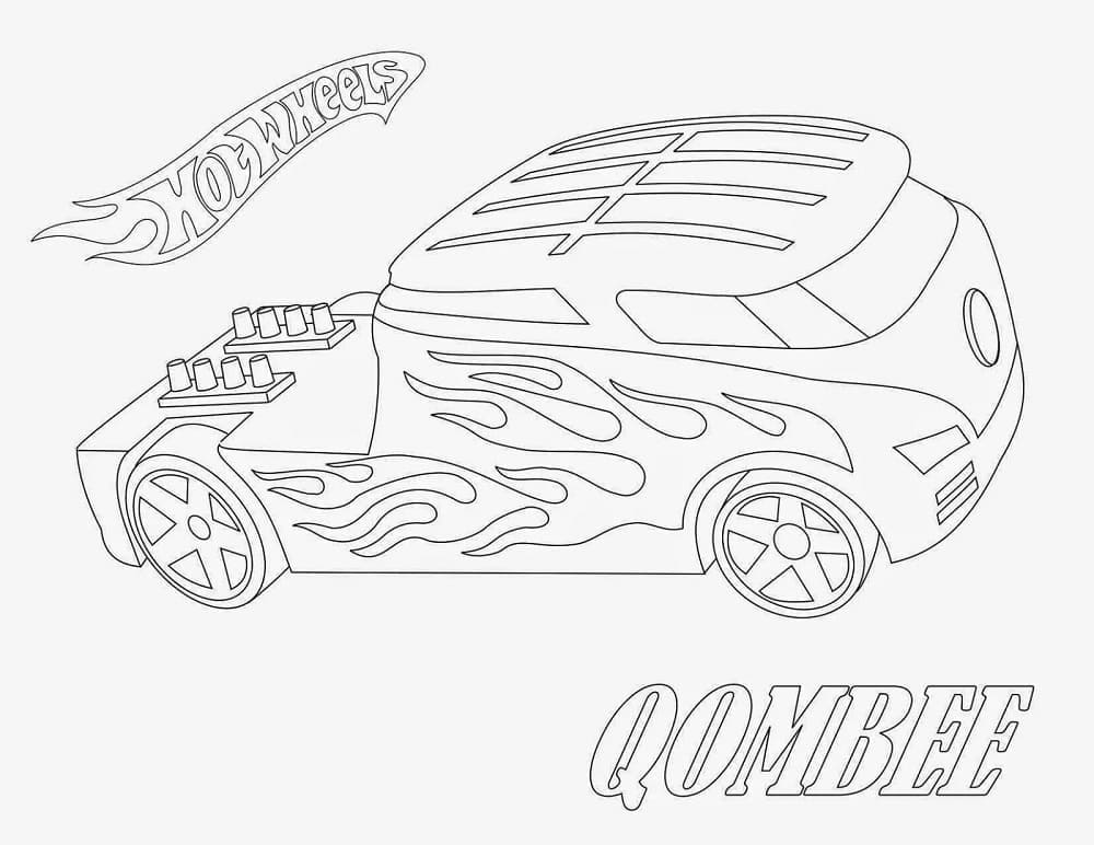 Perfekter Hot Wheels ausmalbilder