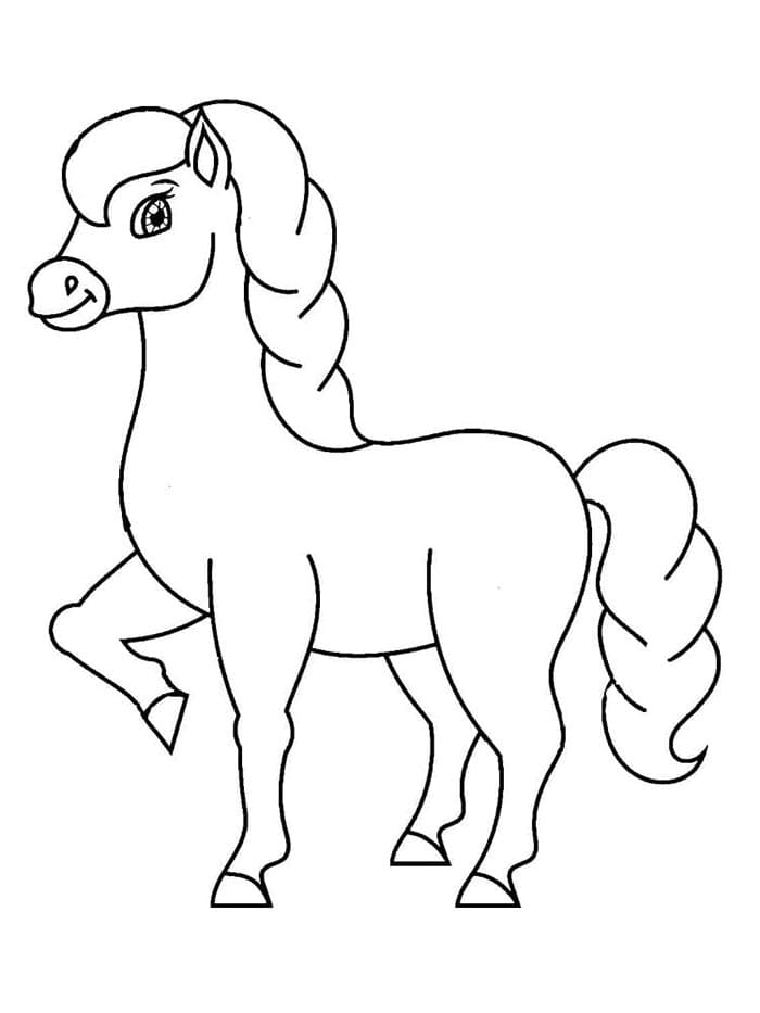 Pferd Kostenlos ausmalbilder
