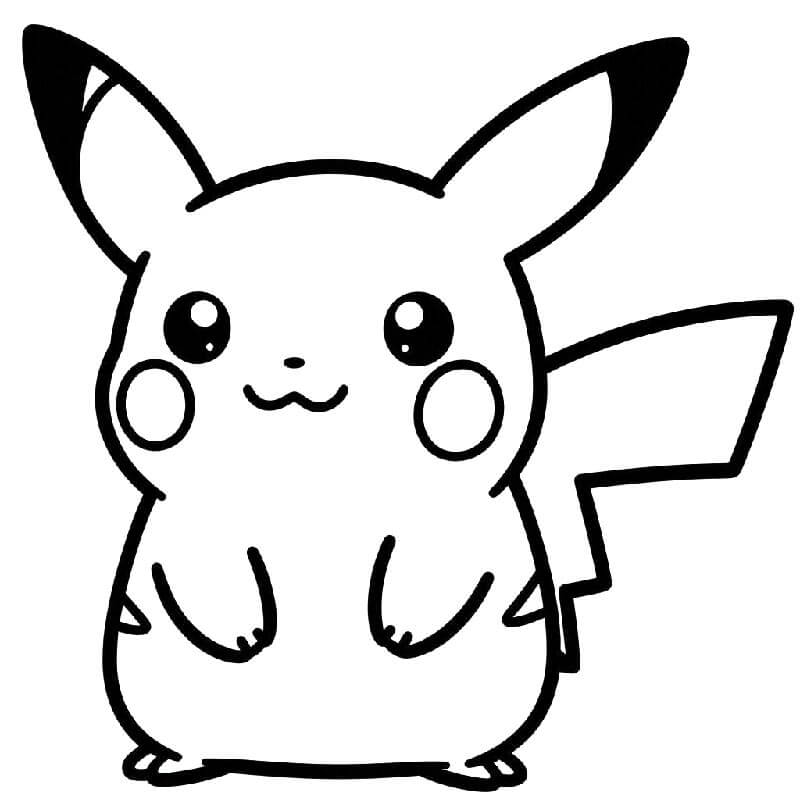 Pikachu Für 2-Jährige Kinder ausmalbilder