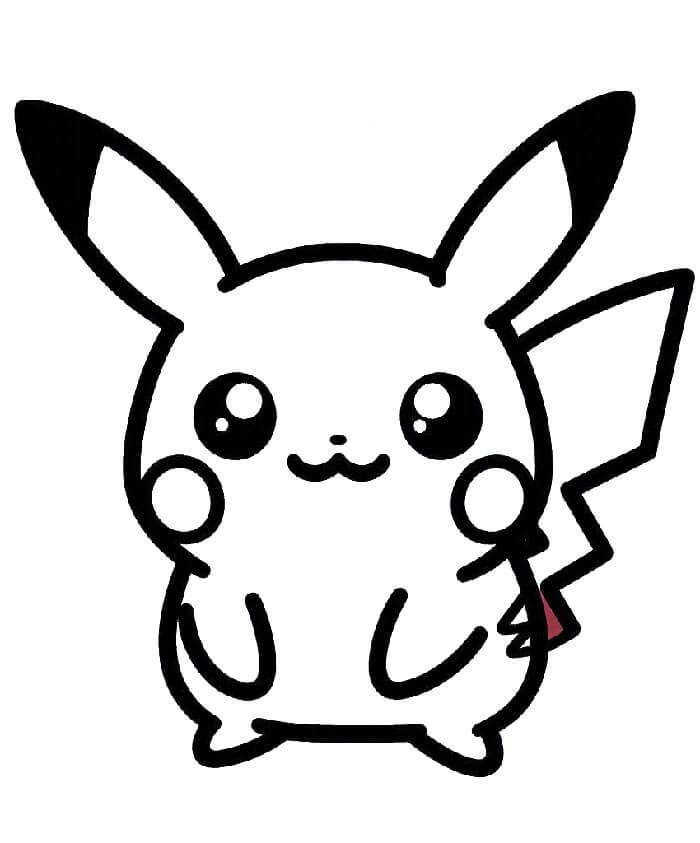 Pikachu Für 5-Jährige Kinder ausmalbilder