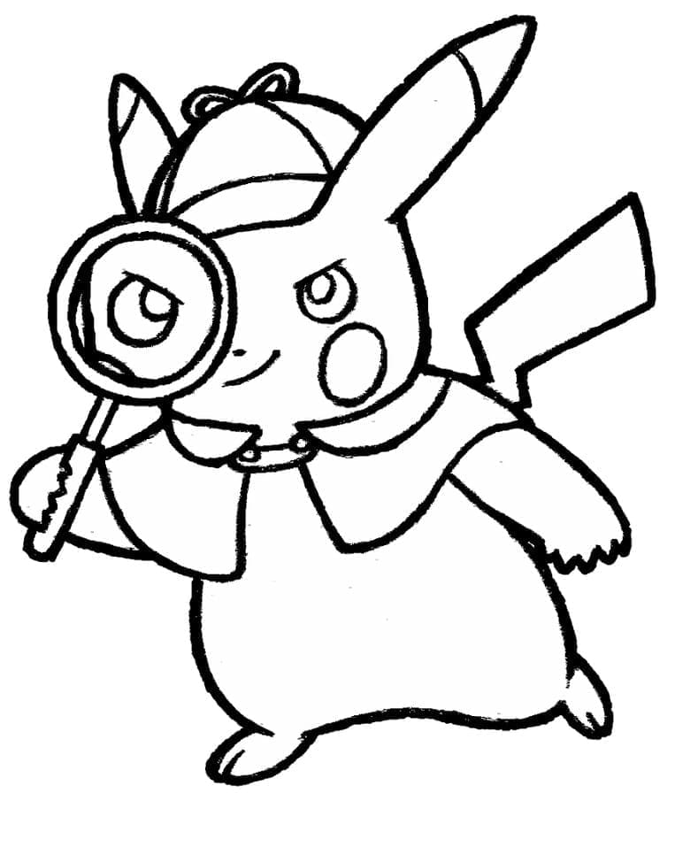 Pikachu Zum Drucken ausmalbilder