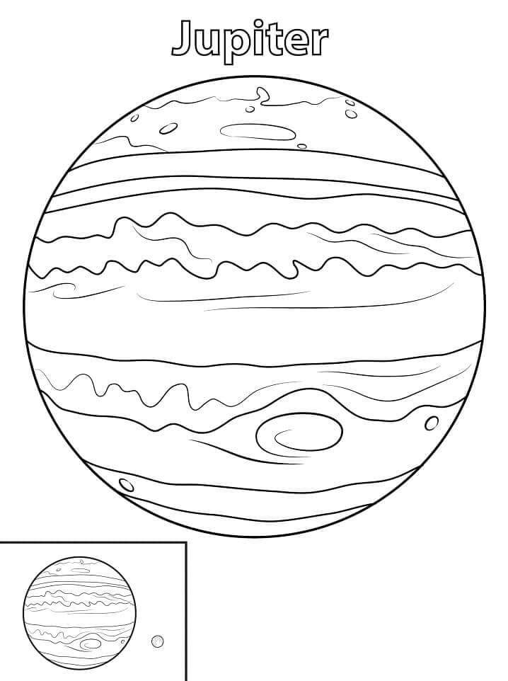 Planet für 1-jährige Kinder ausmalbilder