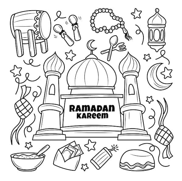Ramadan (32) ausmalbilder