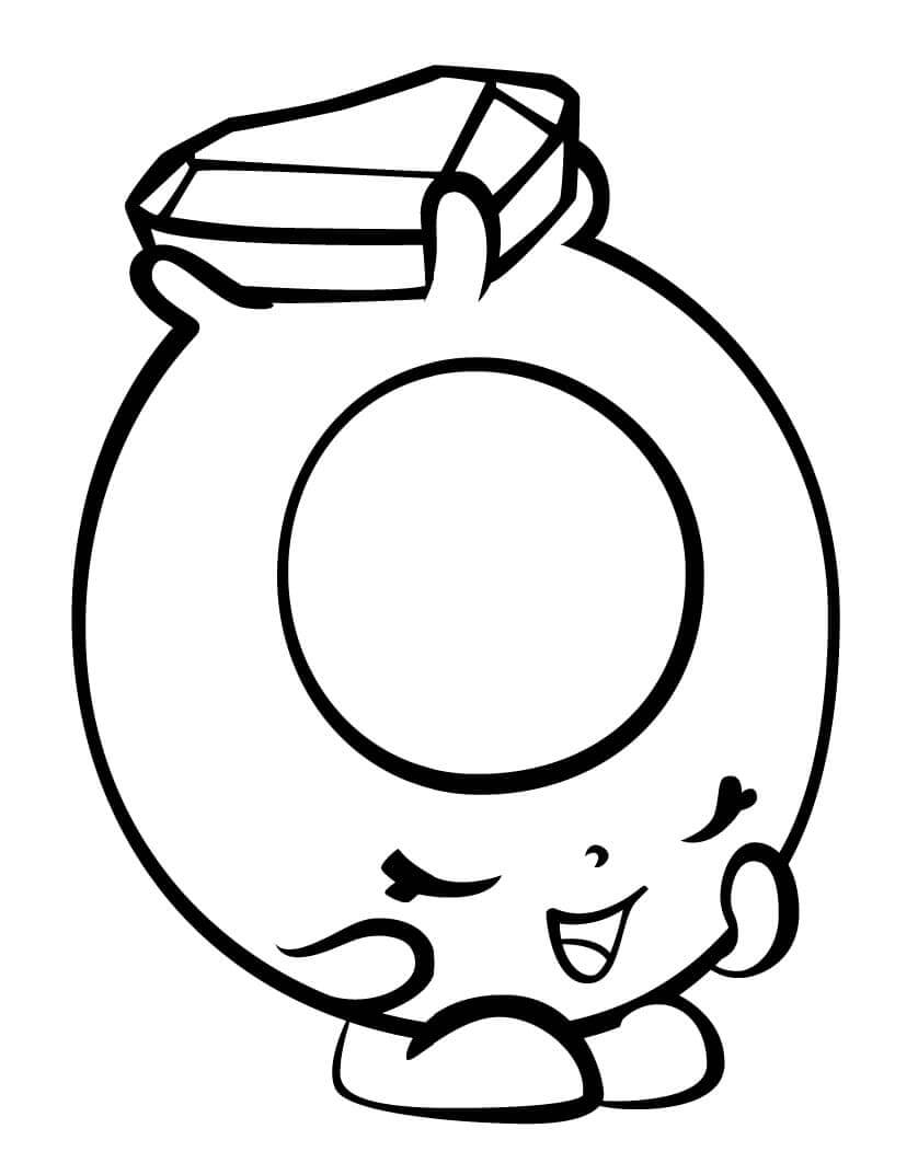 Ring a Rosie Shopkins ausmalbilder