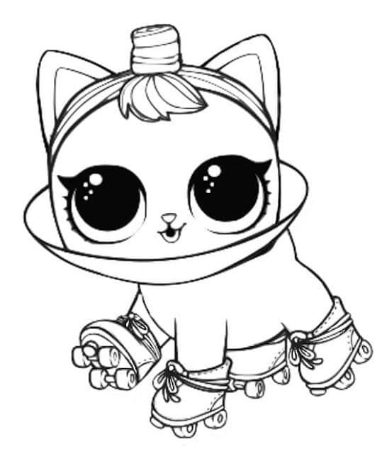Rollersha LOL Pets ausmalbilder