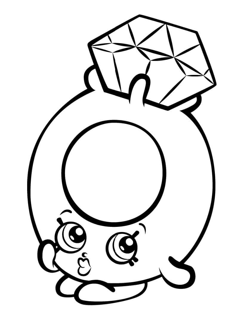 Roxy Ring Shopkins ausmalbilder