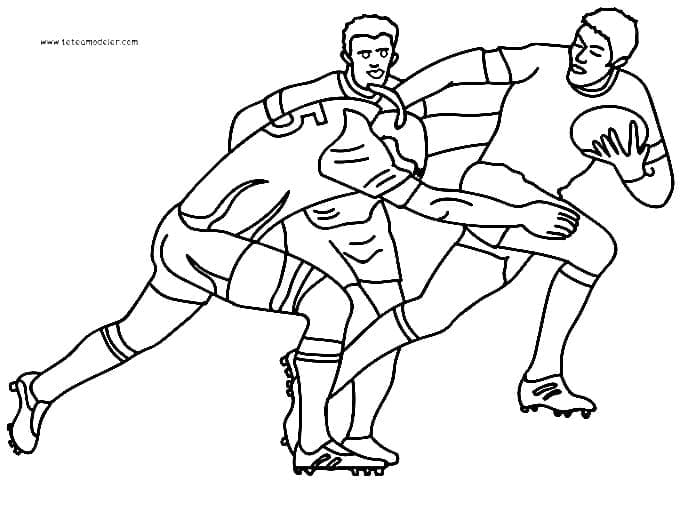 Rugby (1) ausmalbilder