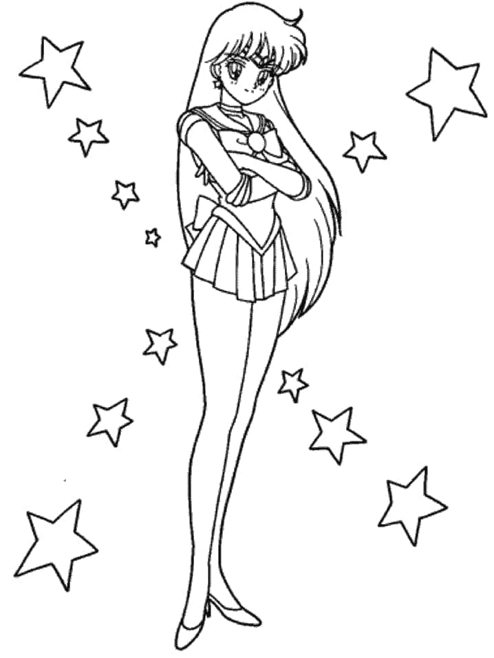 Sailor Moon für 1-jährige Kinder ausmalbilder