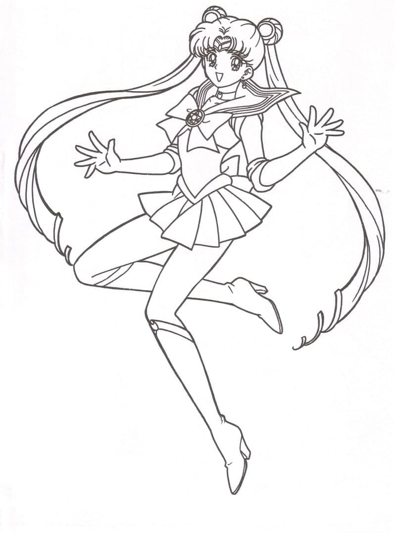 Sailor Moon für 5-jährige Kinder ausmalbilder