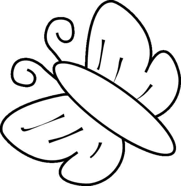 Schmetterling Für 4-Jährige Kinder ausmalbilder