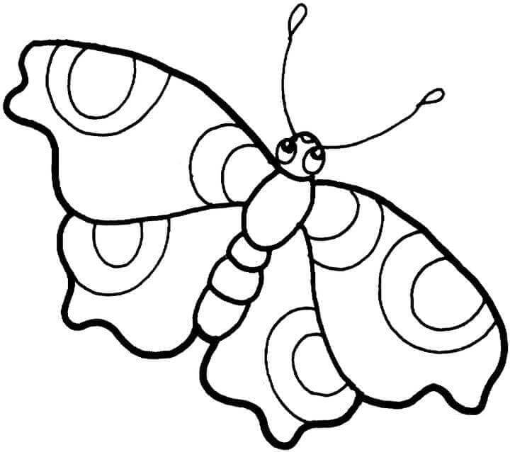Schmetterling Für 6-Jährige Kinder ausmalbilder