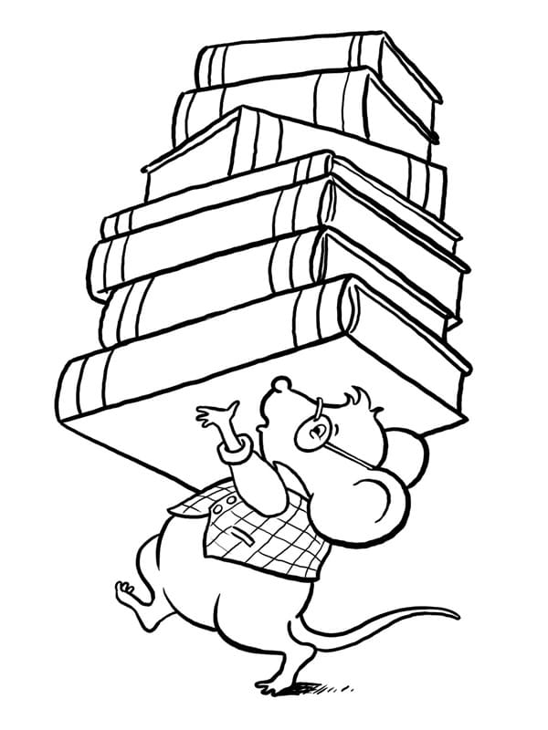 Schönes Bücher ausmalbilder