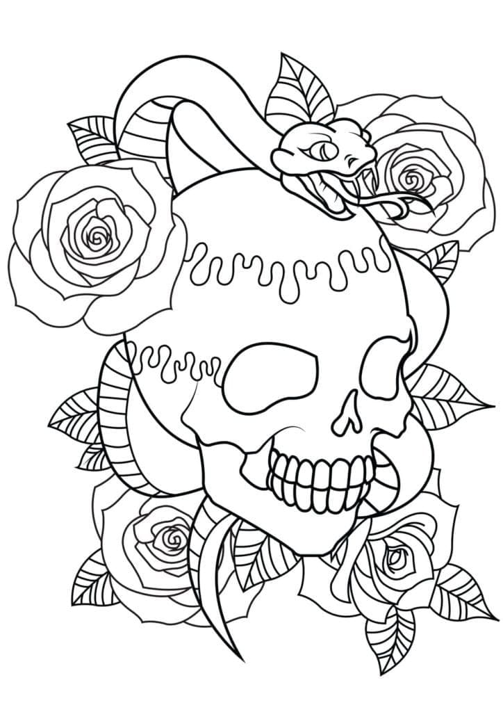 Schönes Tattoo ausmalbilder