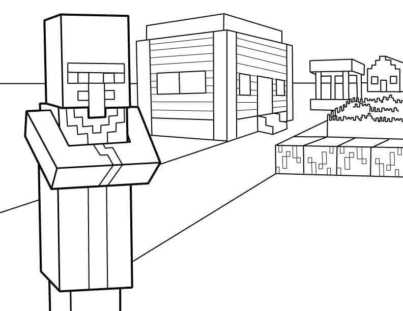 Sehr Süßes Minecraft ausmalbilder