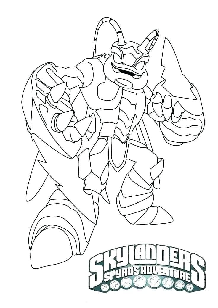 Skylanders Swarm ausmalbilder