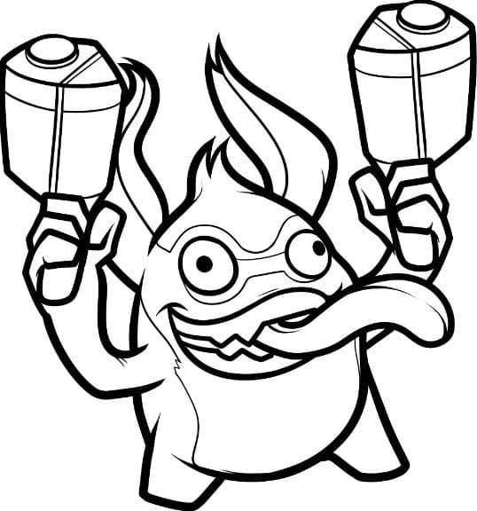 Skylanders Trigger ausmalbilder