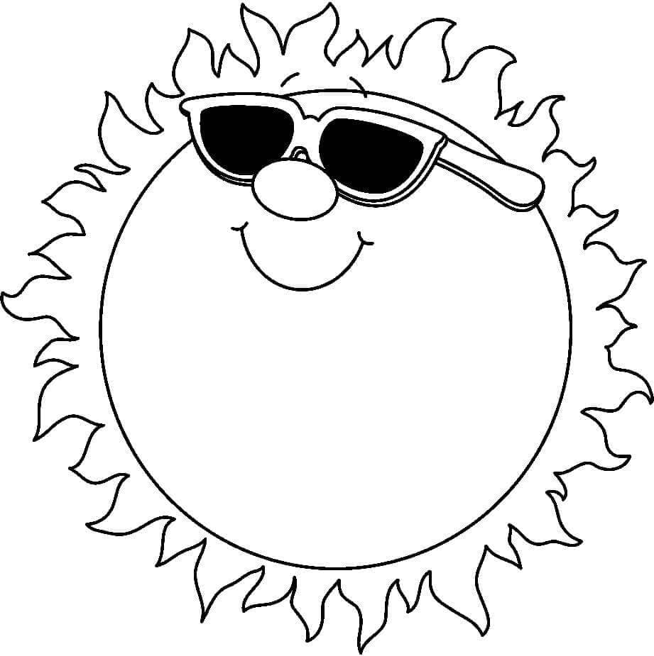 Sommer 2 ausmalbilder