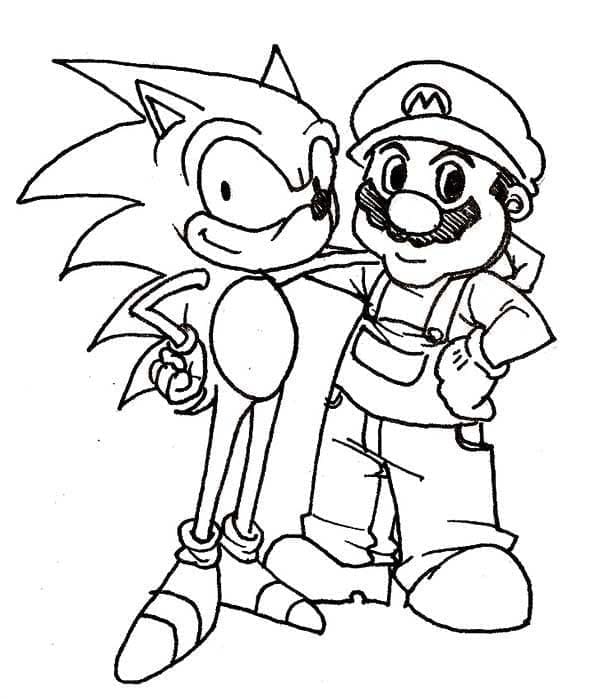 Sonic Bild ausmalbilder