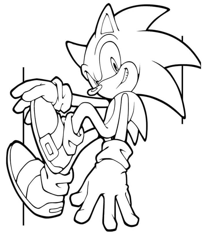 Sonic Für 3-Jährige Kinder ausmalbilder