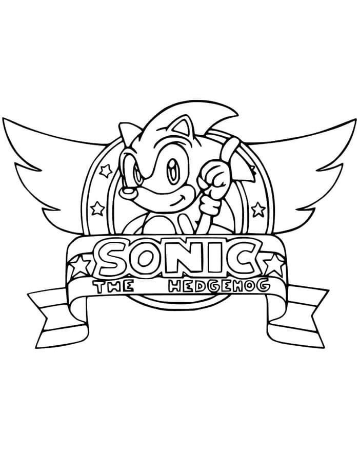 Sonic Für Kinder Gratis ausmalbilder