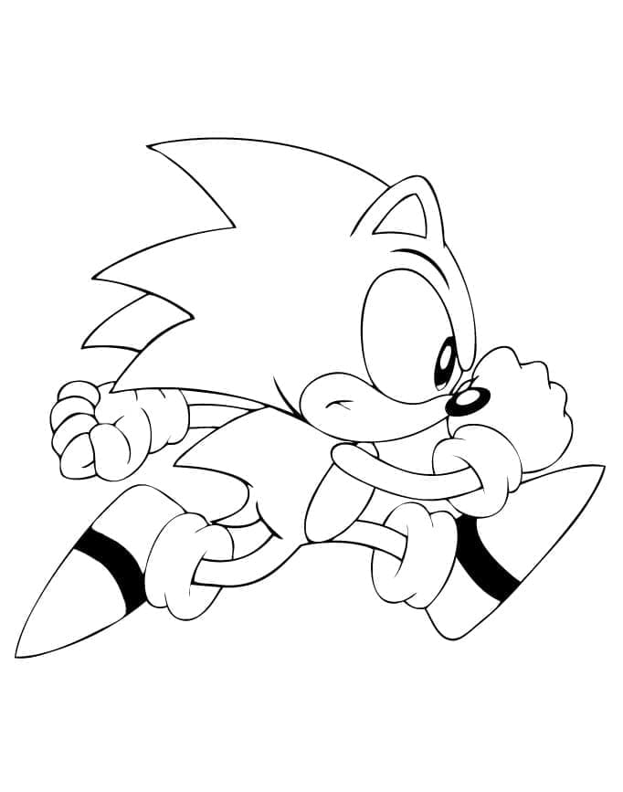 Sonic Für Kinder ausmalbilder