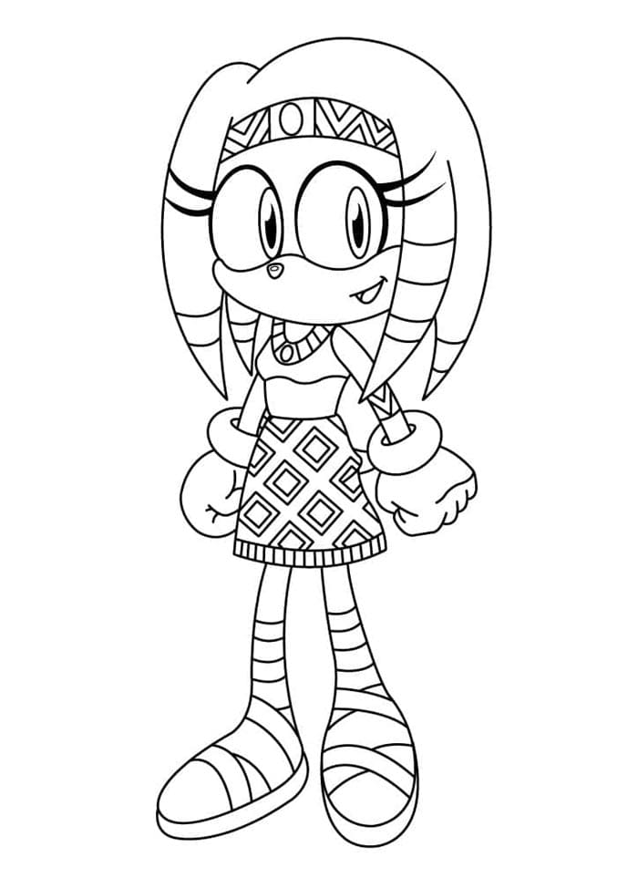 Sonic Gratis ausmalbilder