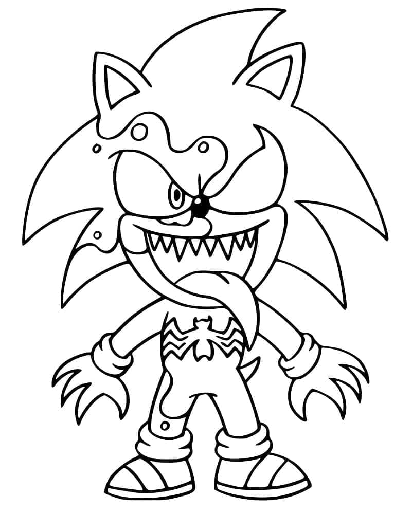 Sonic hedgehog ausmalbilder
