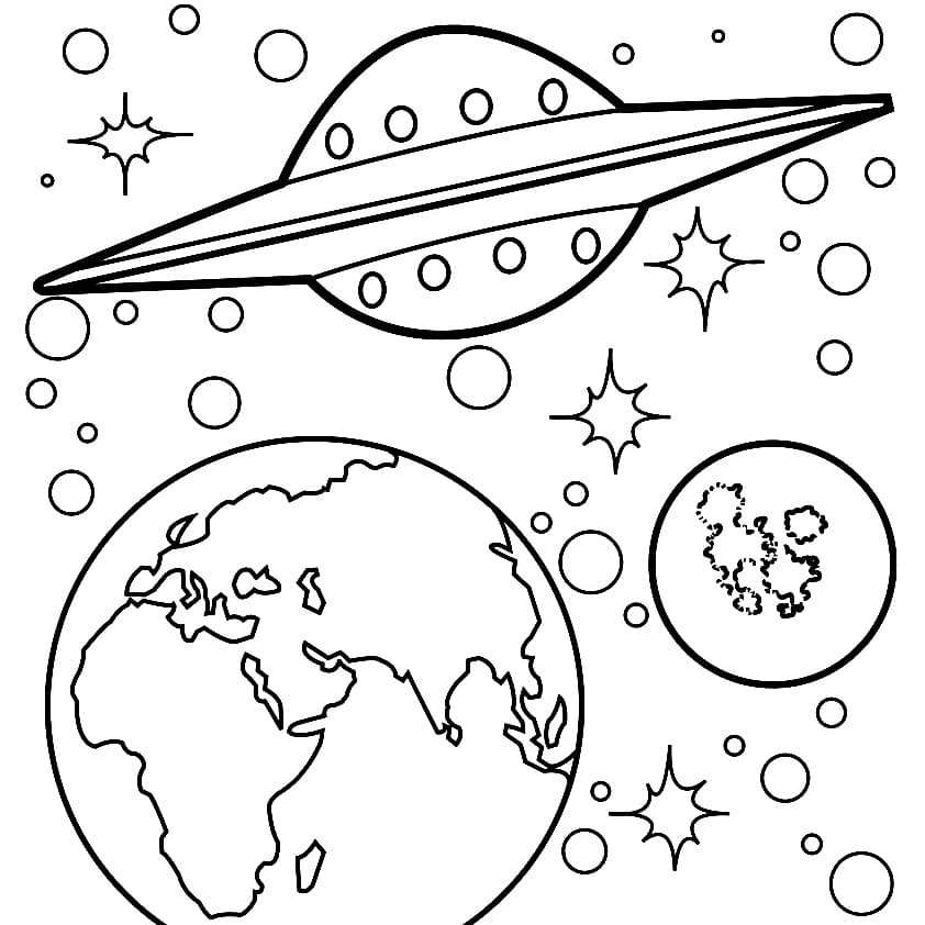 Sonnensystem ausdrucken ausmalbilder