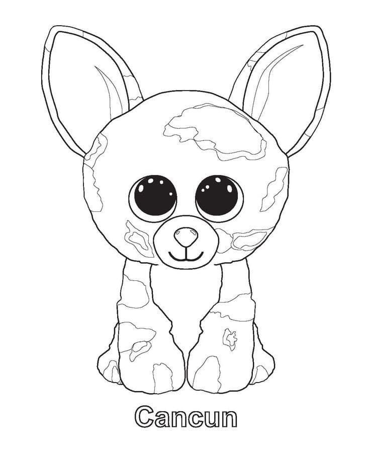 Spaßige Beanie Boos ausmalbilder