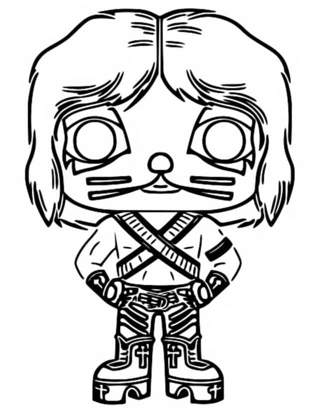 Spaßige Funko Pop ausmalbilder