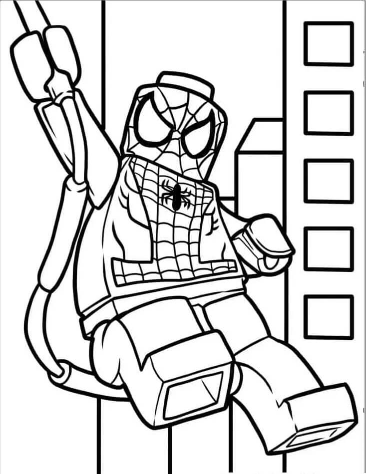 Spiderman Bild druckbar ausmalbilder