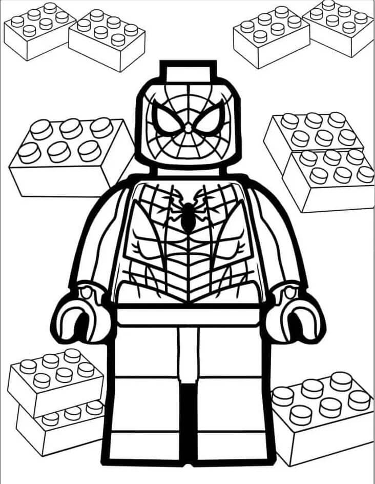 Spiderman für 1-jährige Kinder ausmalbilder