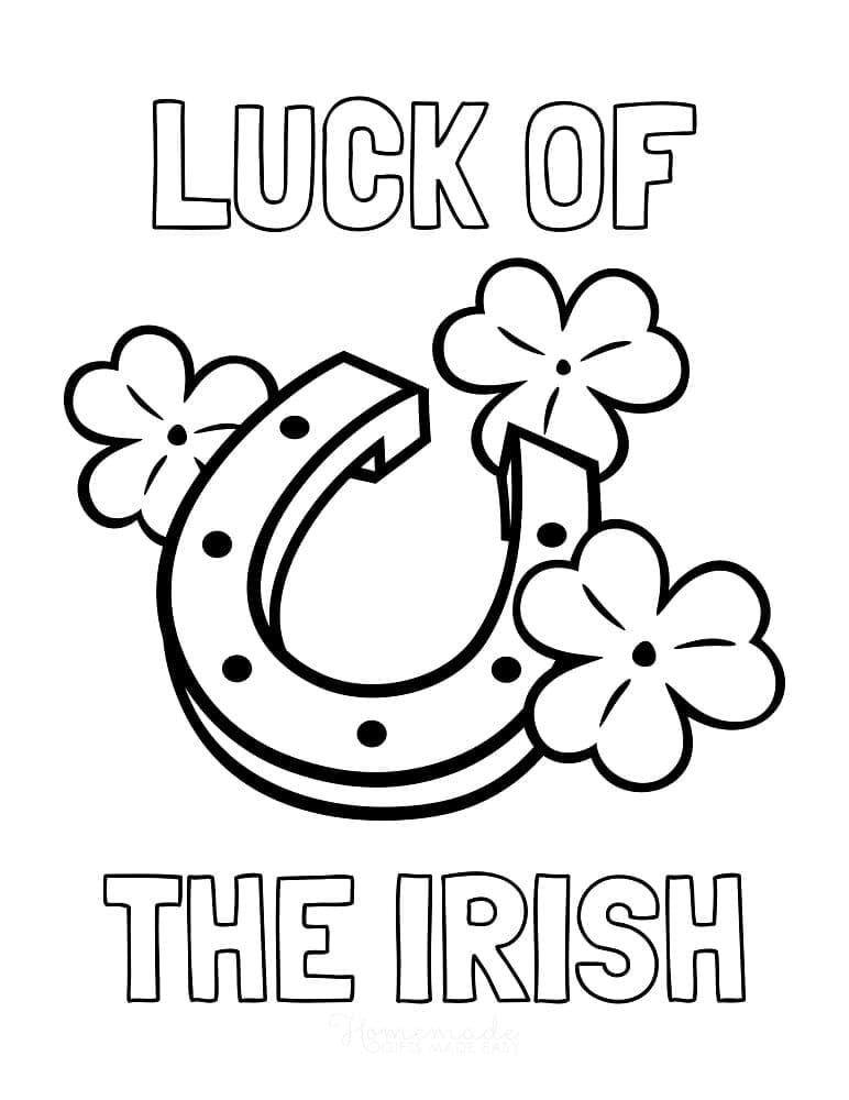 St. Patrick's Day Für 1-Jährige Kinder ausmalbilder