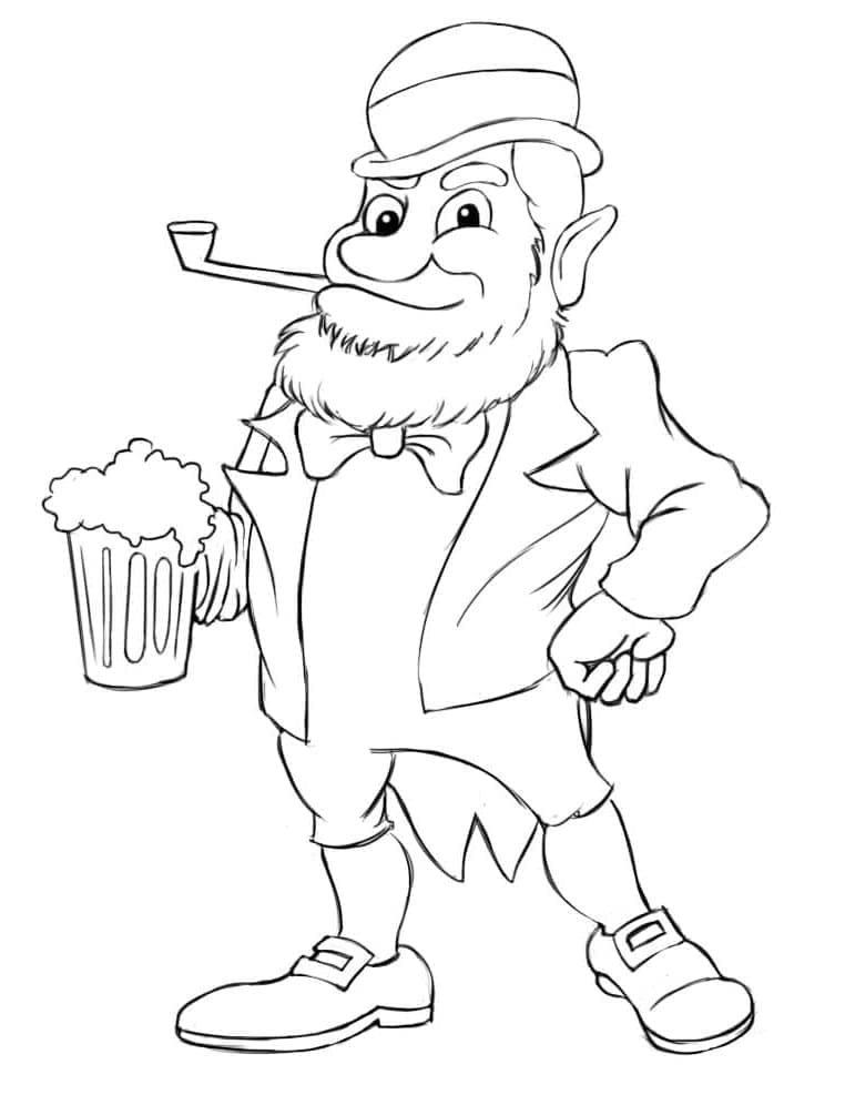 St. Patrick's Day Zum Drucken Gratis ausmalbilder