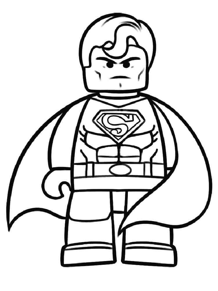 Superman 5 ausmalbilder