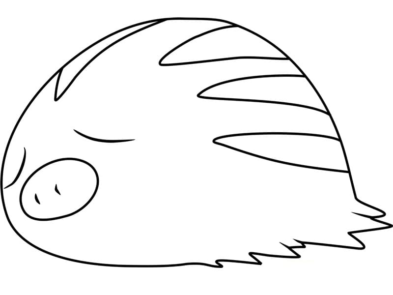 Swinub Pokemon ausmalbilder