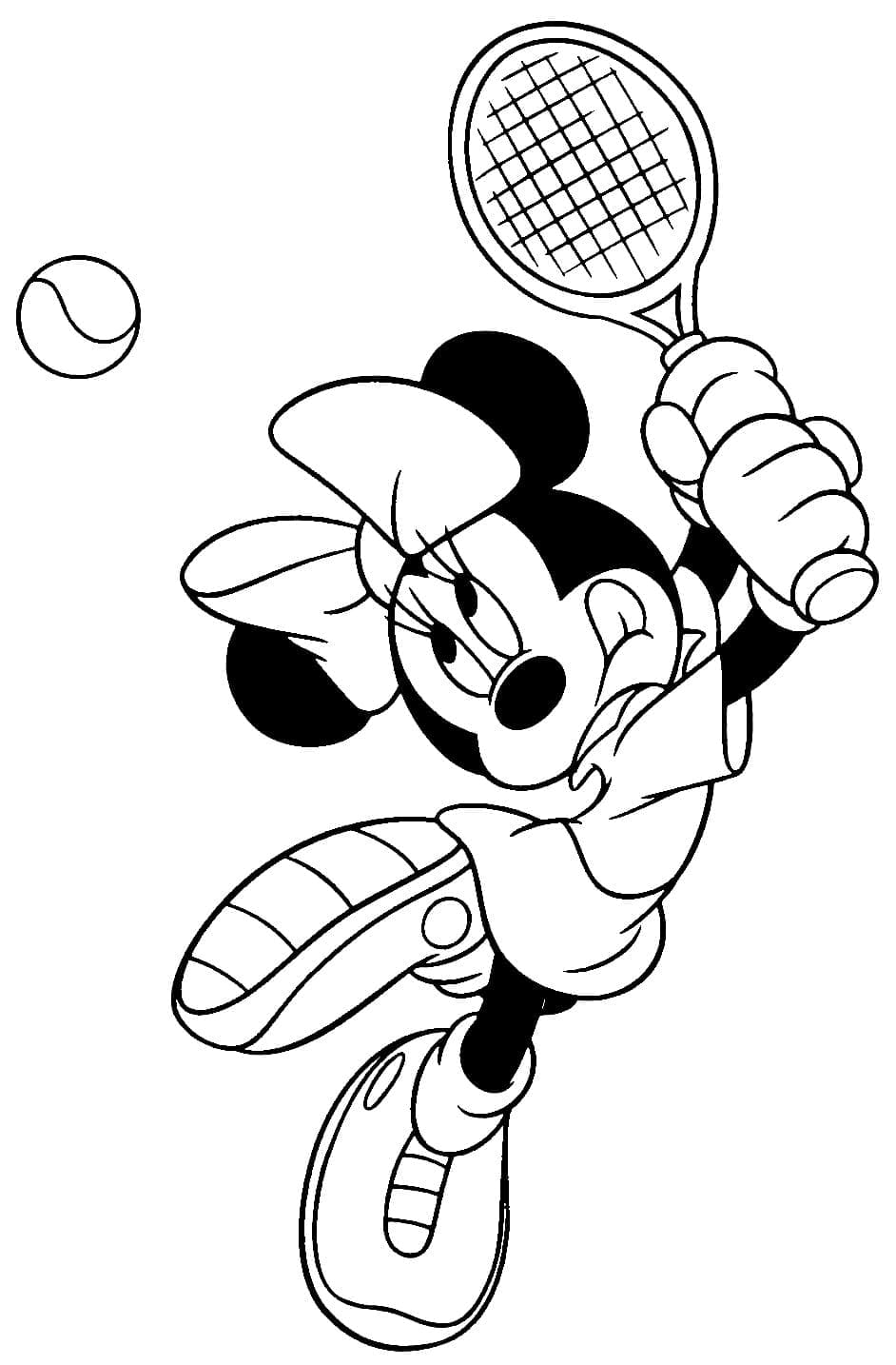 Tennis Bild ausmalbilder