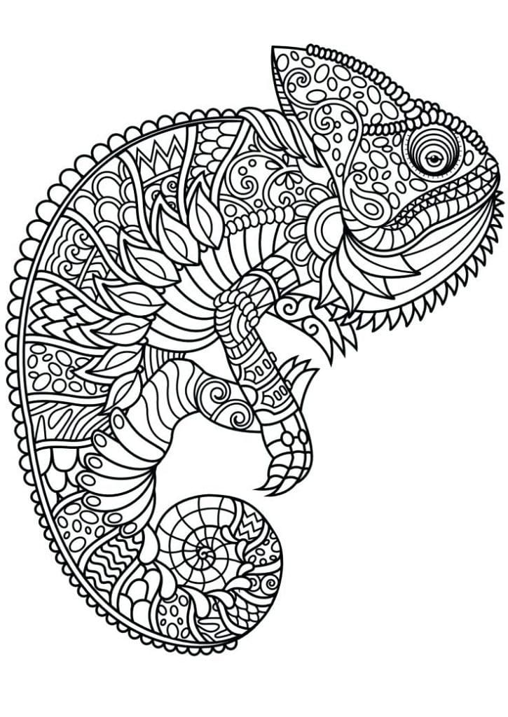 Tiere Mandala Gratisbild ausmalbilder