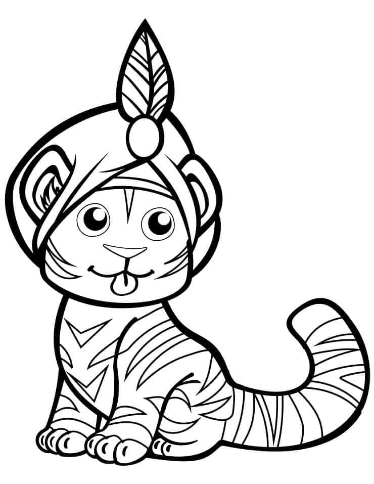 Tiger Bild ausmalbilder