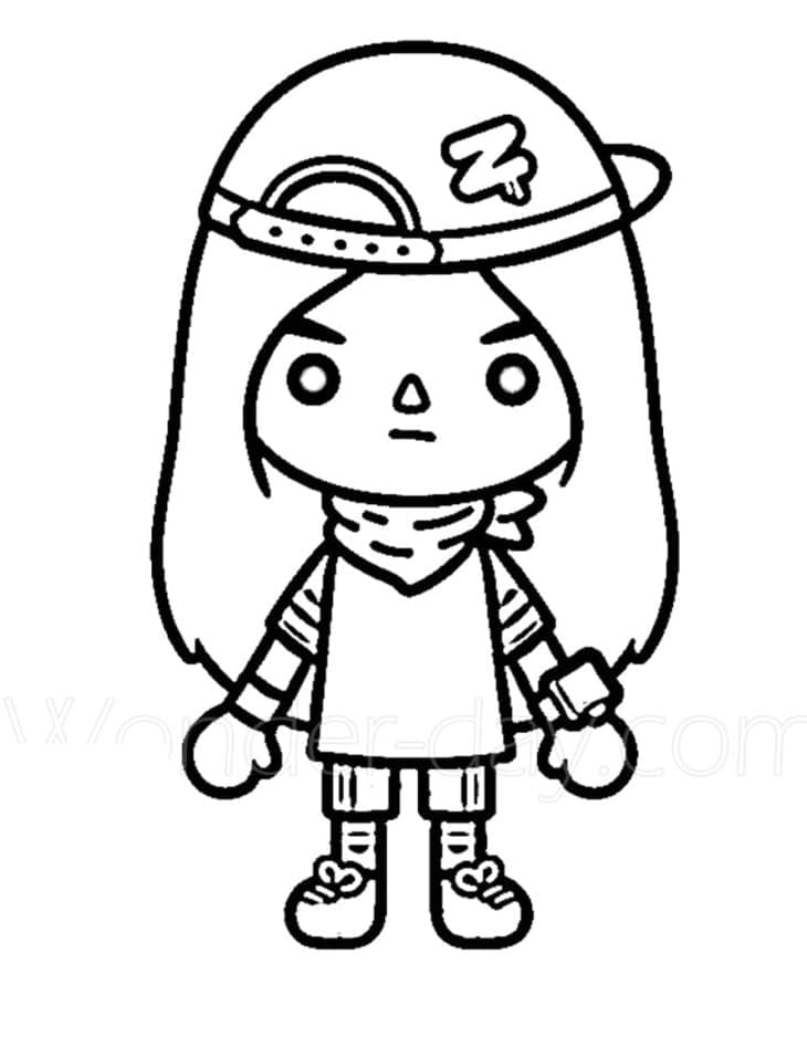 Toca Boca (10) ausmalbilder