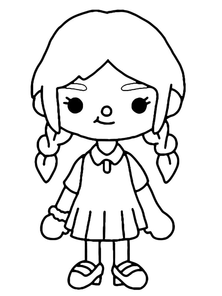 Toca Boca Bild ausmalbilder
