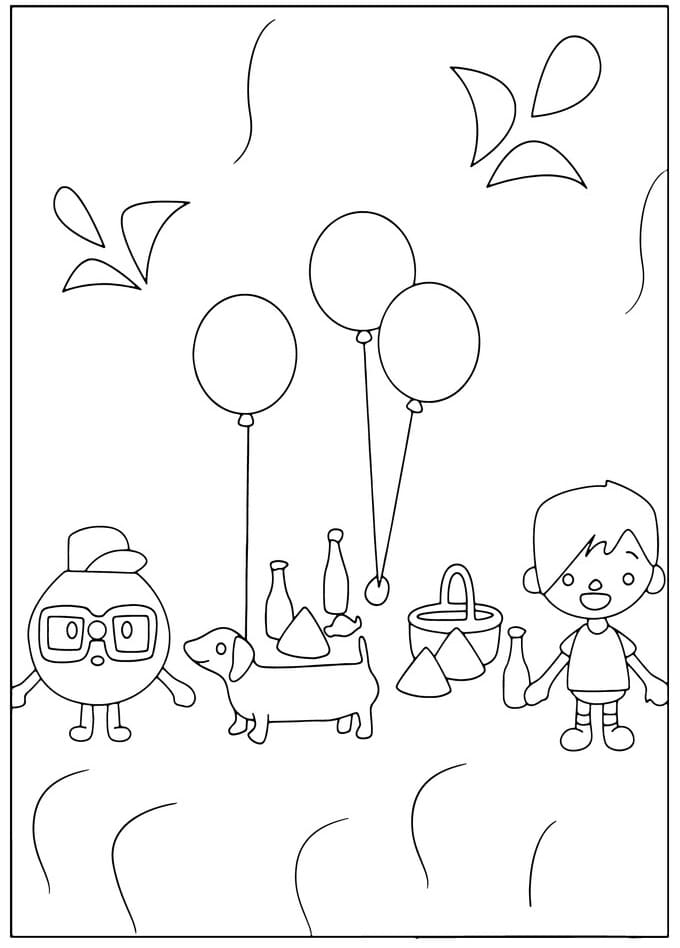 Toca Boca Druckbares Bild ausmalbilder