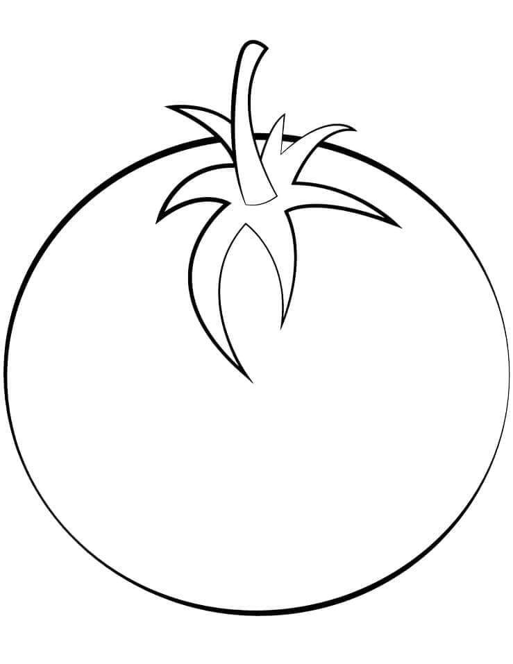 Tomate (1) ausmalbilder