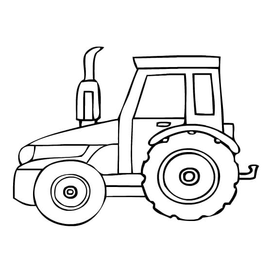 Traktor 1 ausmalbilder
