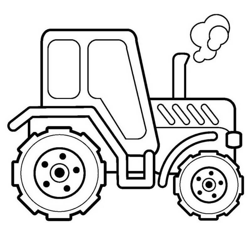 Traktor ausmalbilder