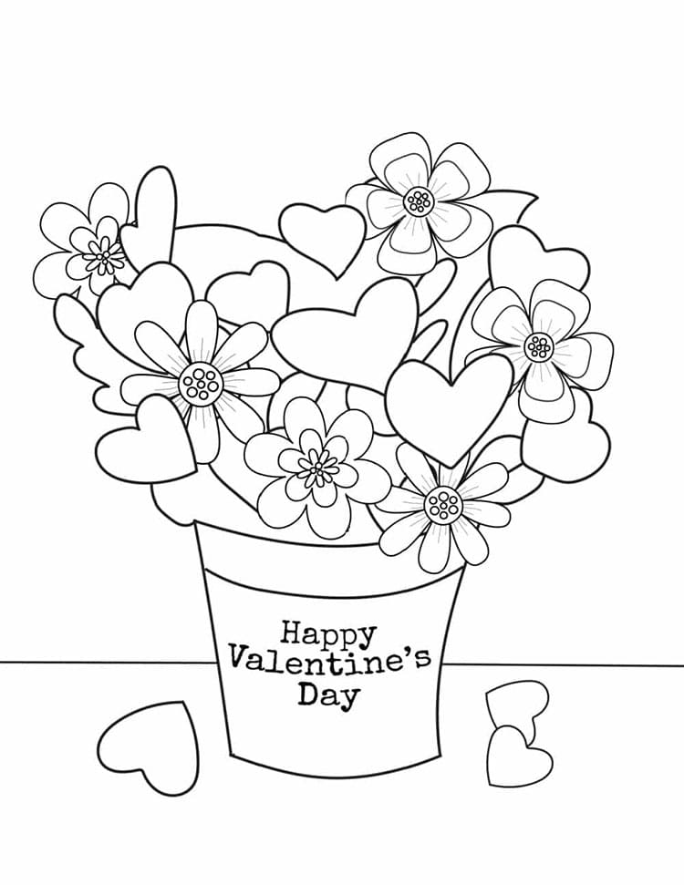 Valentinstag Für 3-Jährige Kinder ausmalbilder