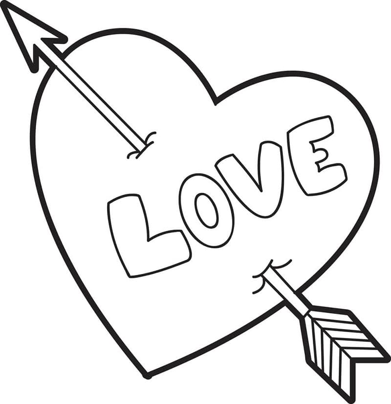 Valentinstag Kostenlos Für Kinder ausmalbilder