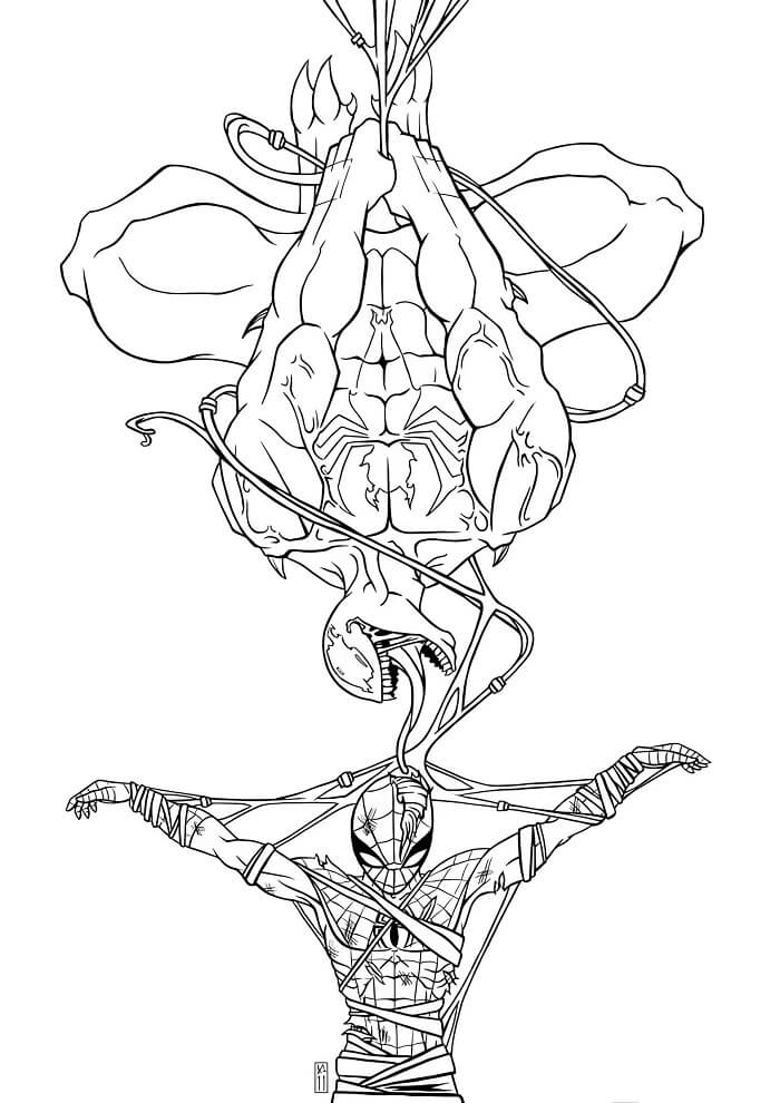 Venom (1) ausmalbilder