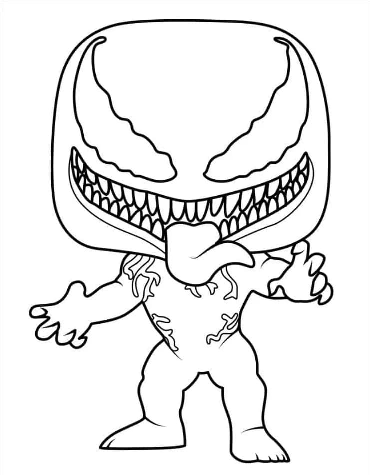 Venom gratis ausmalbilder